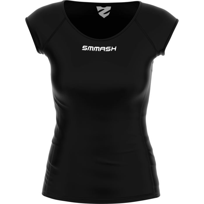 DAMSKA KOSZULKA TRENINGOWA Z KRÓTKIM RĘKAWEM